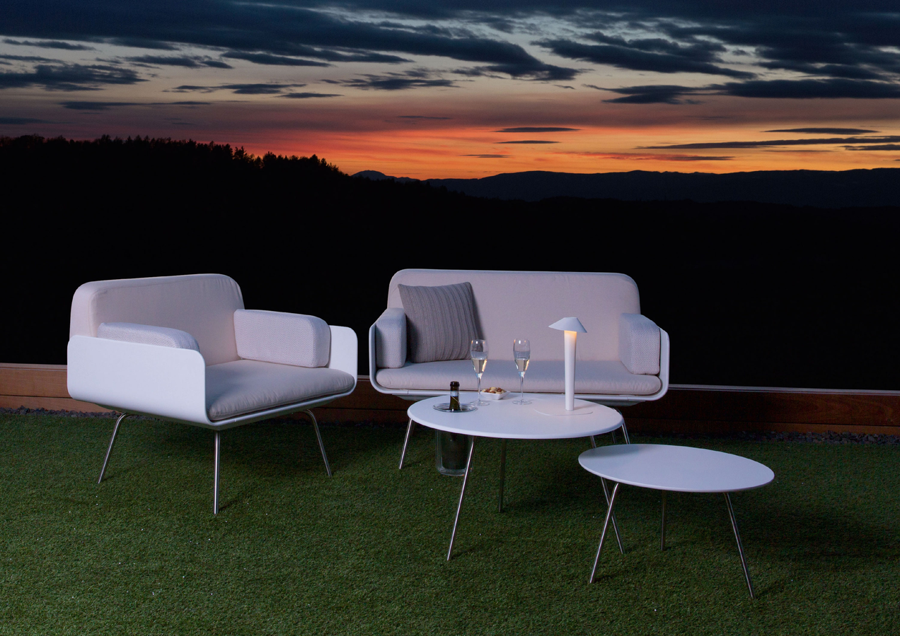 Rever Dining Table 1.0 LED - Stilvolle Akku-Tischleuchte