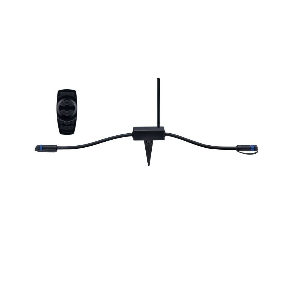 Plug & Shine Controller IP68 433MHz Schwarz mit Fernbedienung
