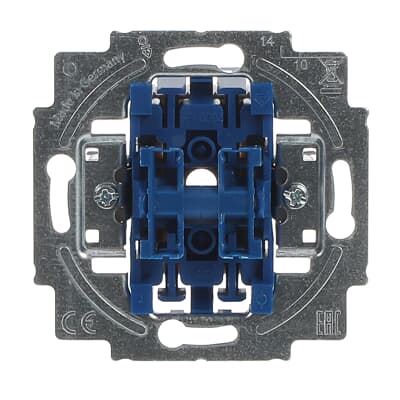 2000/5 US rocker switch insert series connection for 2 rockers 10 A