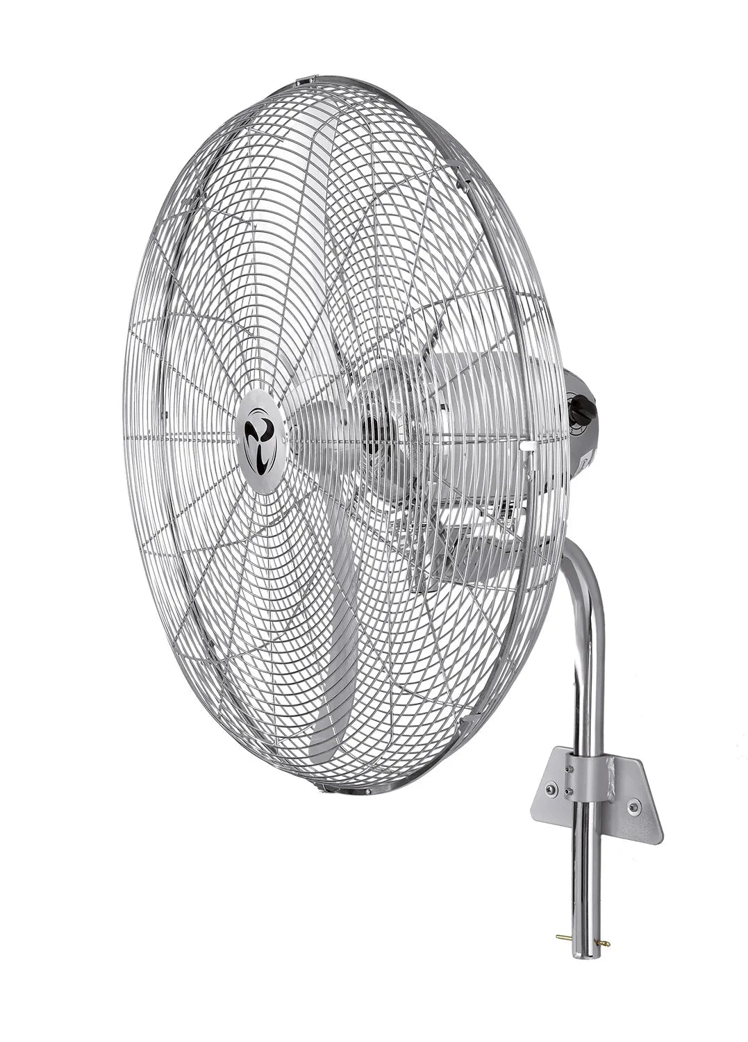 Casafan WM2 Wall Eco Wandventilator in Silbergrau und Chrom
