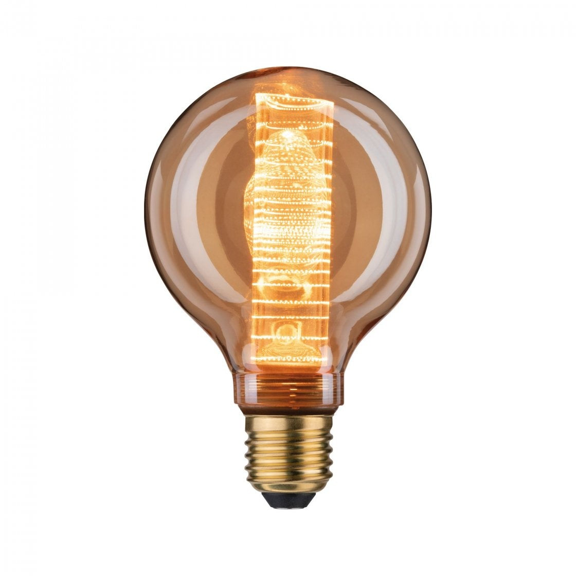 Innenkolben Ringmuster E27 230V 200lm 4W 1800K Gold