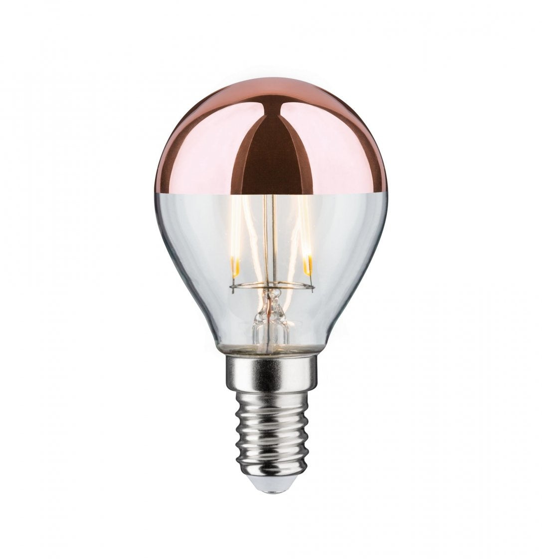 Modern Classic Edition LED Tropfen Kopfspiegel E14 230V 220lm 2,6W 2700K Kopfspiegel Kupfer E14 230V 220lm 2,6W 2700K Kopfspiegel Kupfer