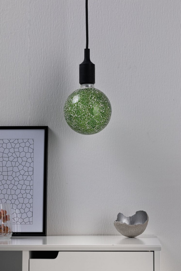 Miracle Mosaic Edition LED Globe Miracle Mosaic Edition LED Globe E27 230V 470lm 5W 2700K Grün E27 230V 470lm 5W 2700K Grün