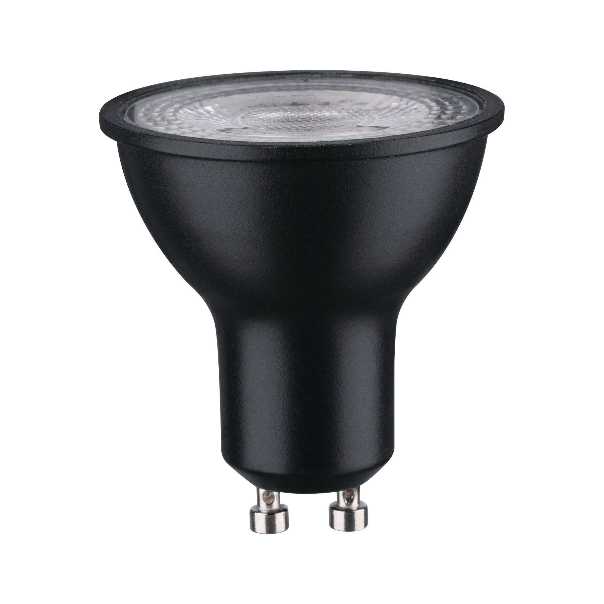 LED Reflektor 7 Watt Schwarz matt GU10 2.700K Warmweiß