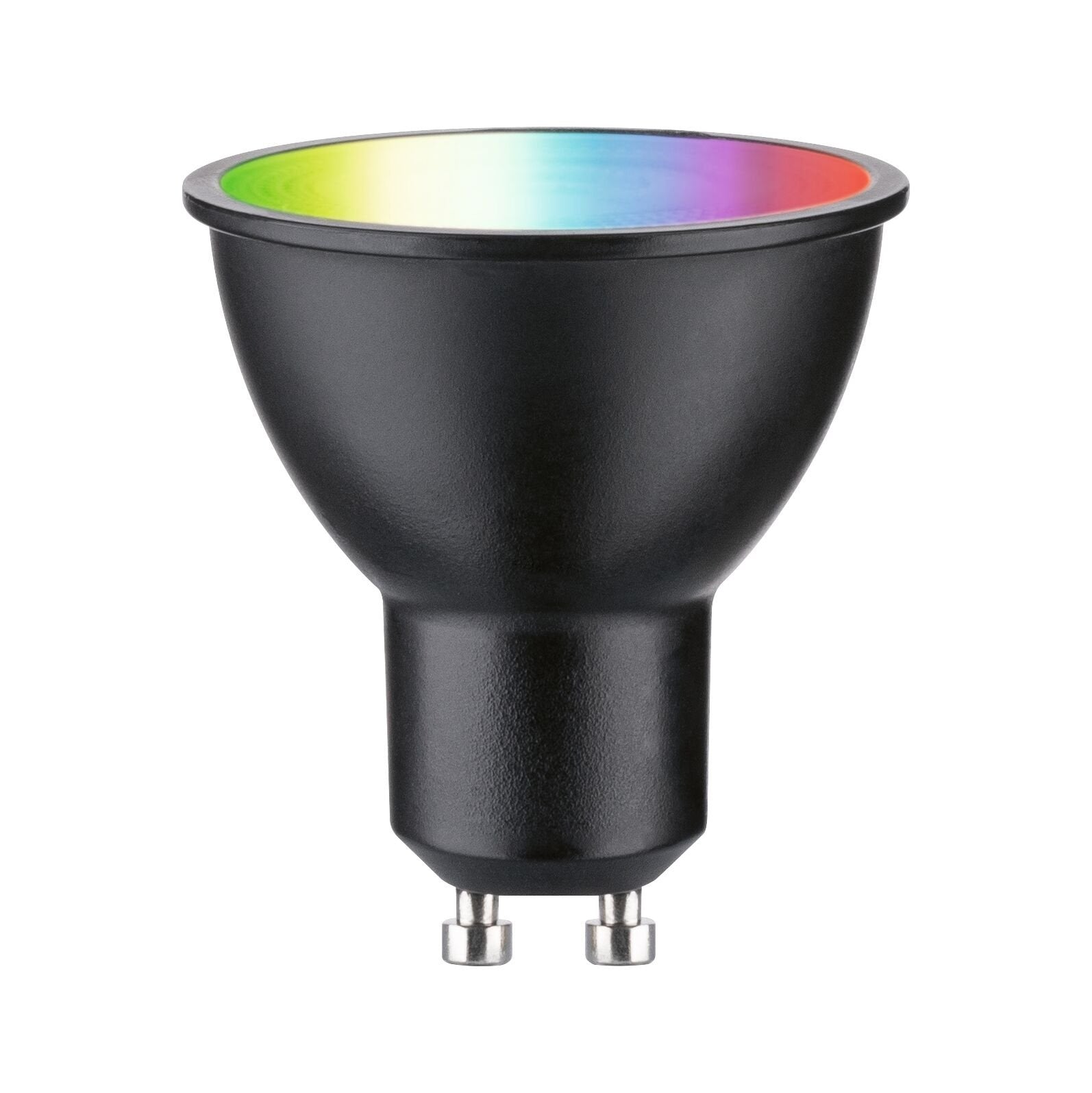 Smart Home Zigbee 3.0 LED Reflektor GU10 350lm 4,8W RGBW+ dimmbar Schwarz matt