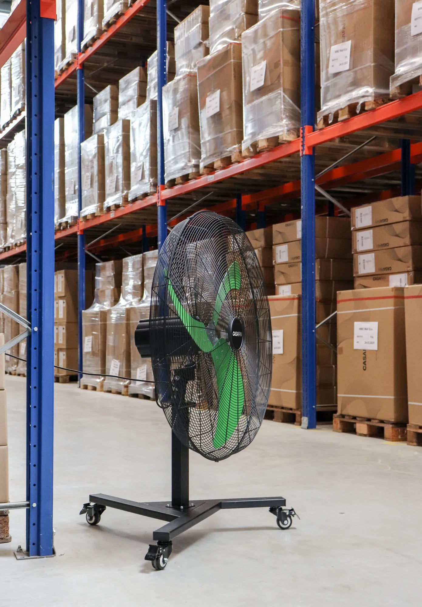 Mobiler Standventilator WM-S 9 Silent Power IP54