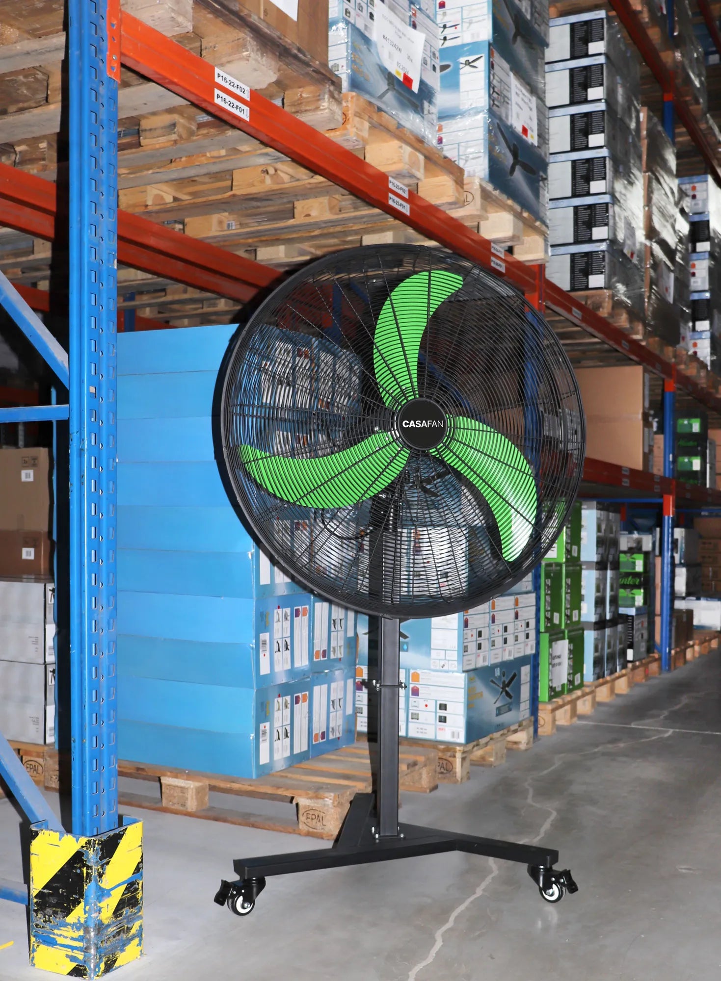 Mobiler Standventilator WM-S 9 Silent Power IP54