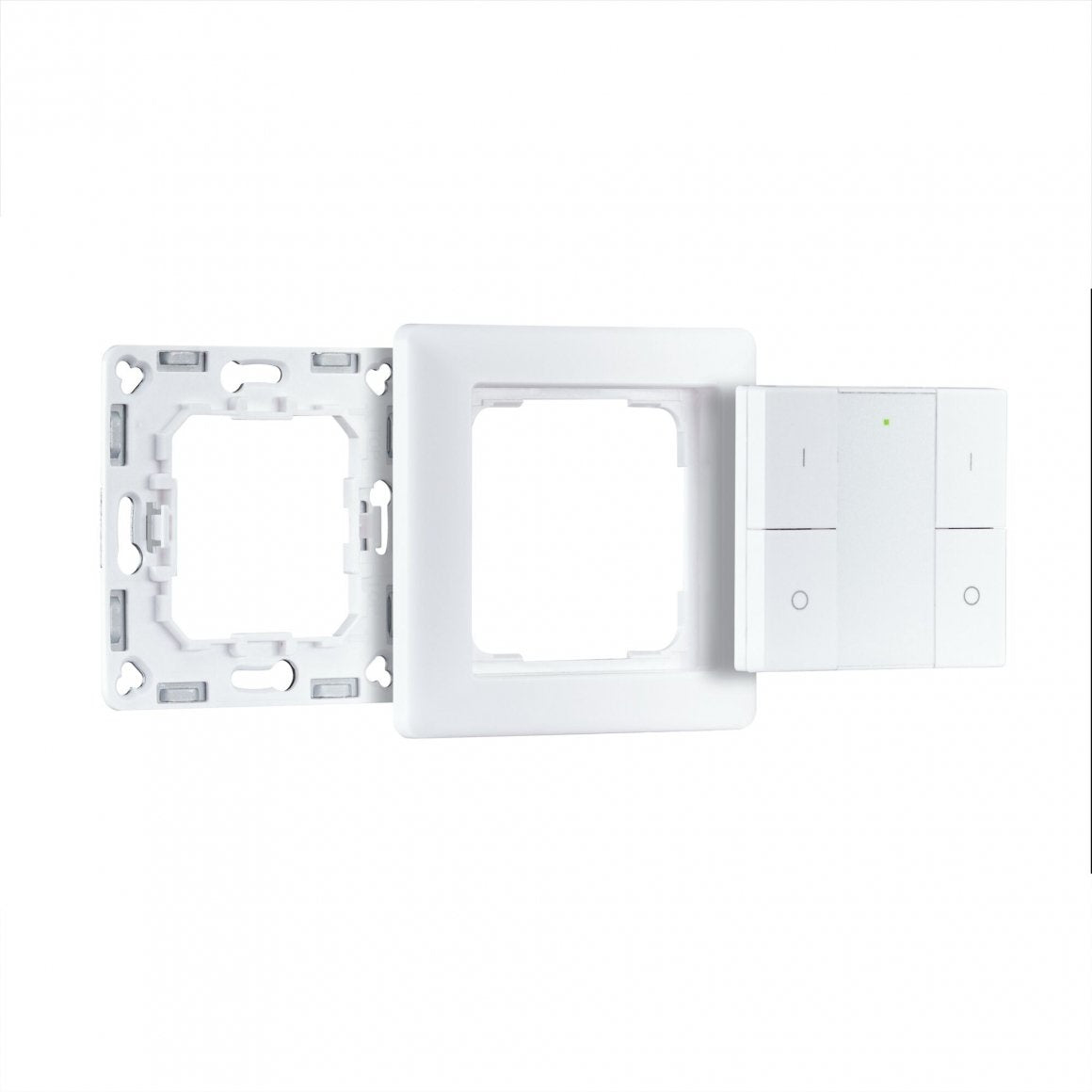 Wandschalter On/Off/Dimm Weiß