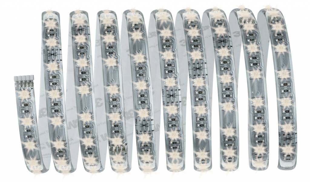 MaxLED RGBW Basisset beschichtet 3m 36W mit Farbwechselfunktion