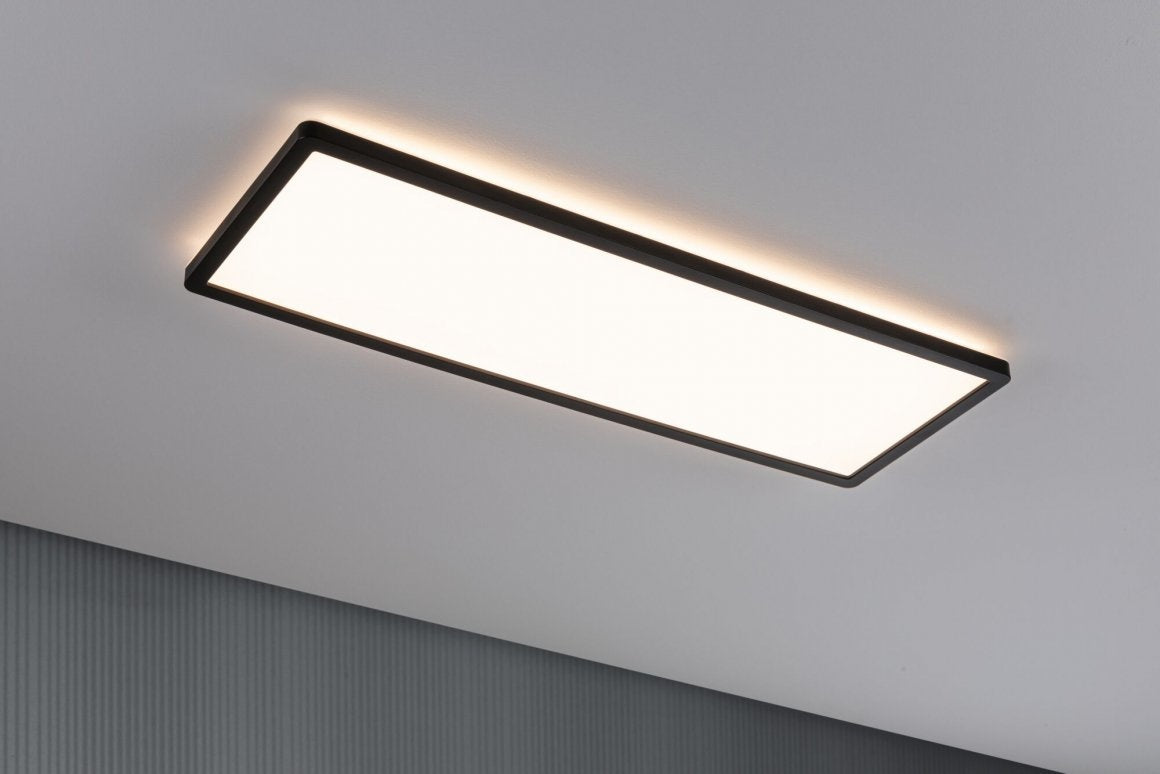 LED Panel Atria Shine eckig 580x200mm 3000K Schwarz