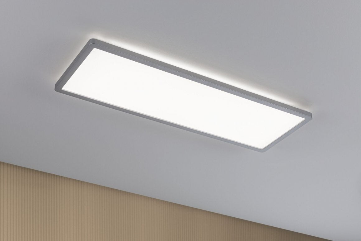 LED Panel Atria Shine eckig 580x200mm 4000K Chrom matt
