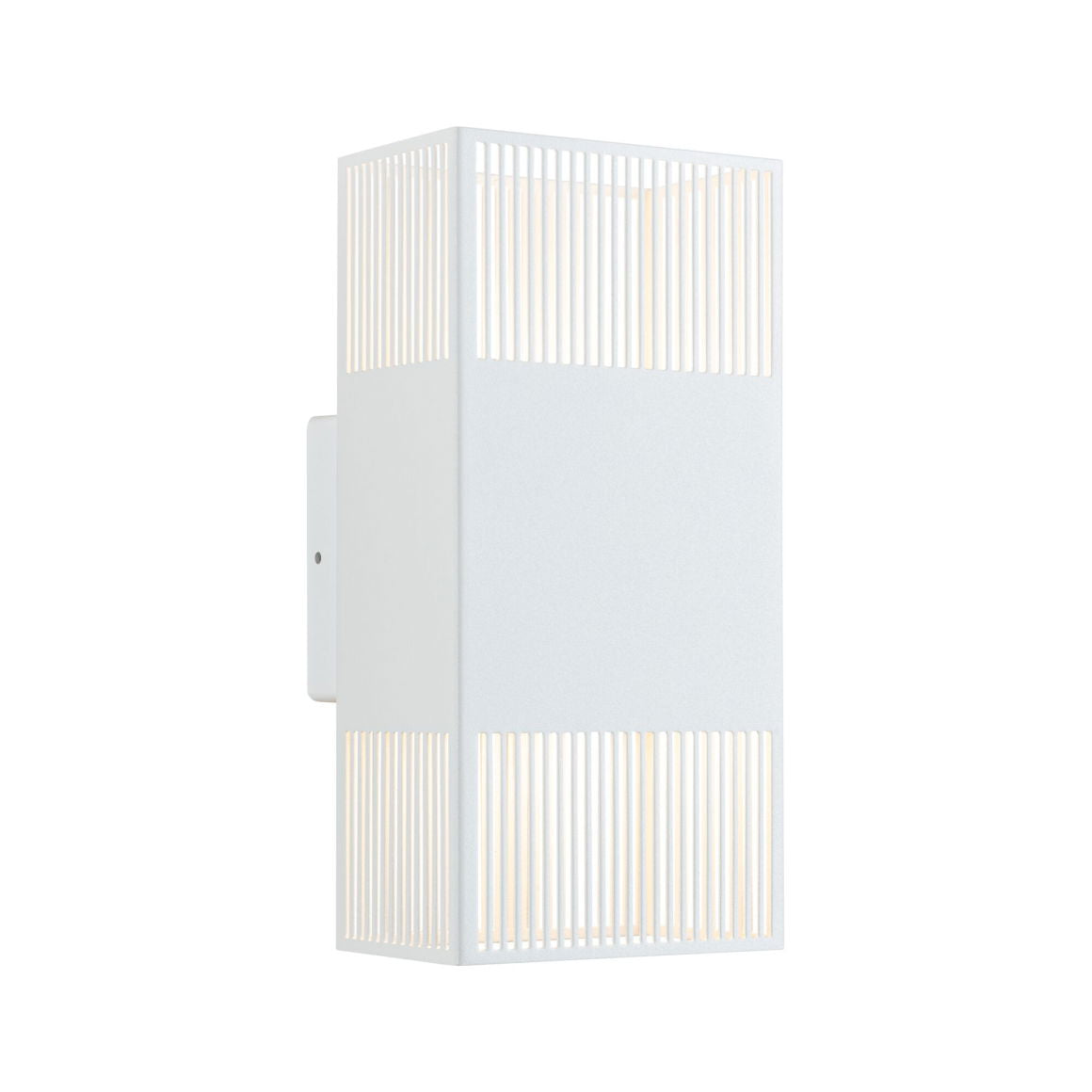 LED Wandleuchte Tharin IP44 3000K 120x104mm 2x3,7W Schwarz oder Weiß