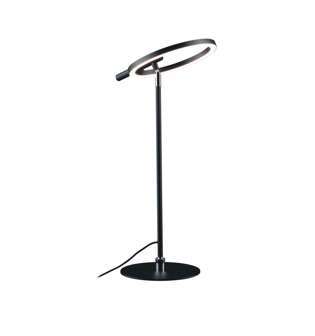 LED Schreibtischleuchte Odila Tunable White 650lm 10,4W Schwarz matt, Chrom - Paulmann - lightnox.de