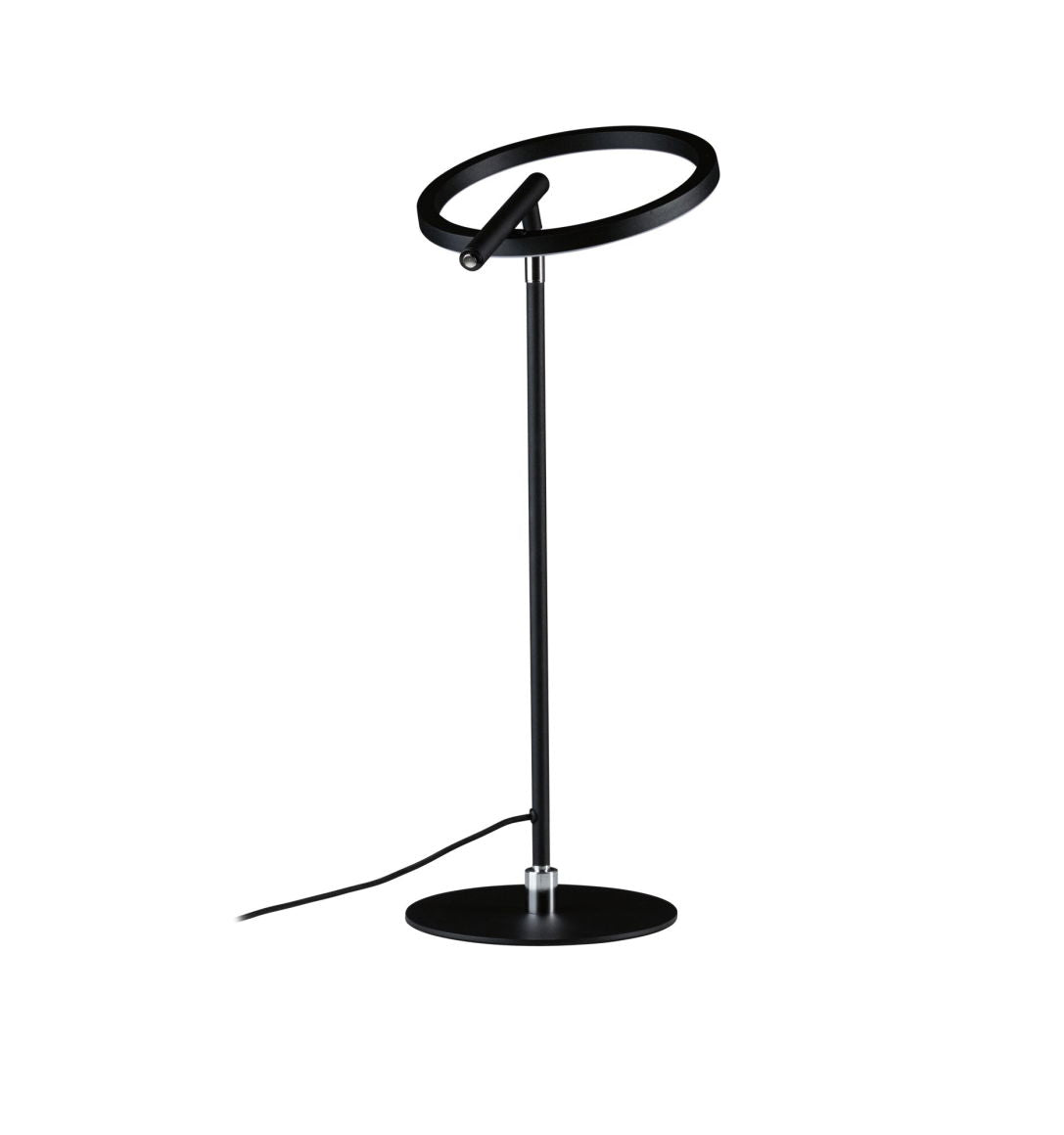 LED Schreibtischleuchte Odila Tunable White 650lm 10,4W Schwarz matt, Chrom - Paulmann - lightnox.de