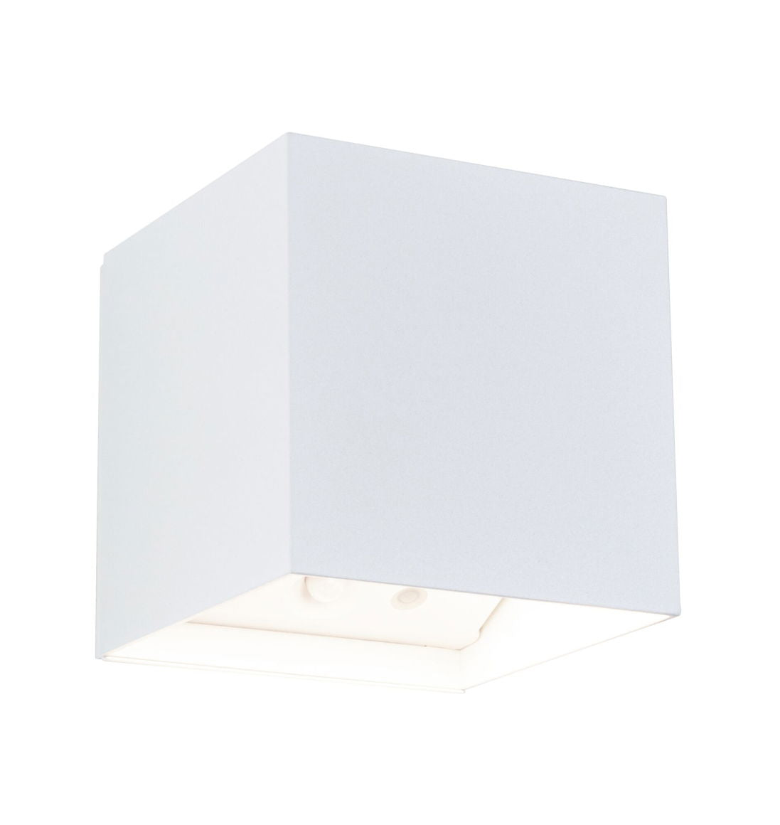LED Akkuwandleuchte Nyara IP44 3000K 100x100mm 2x1W / 1W Schwarz oder Weiß