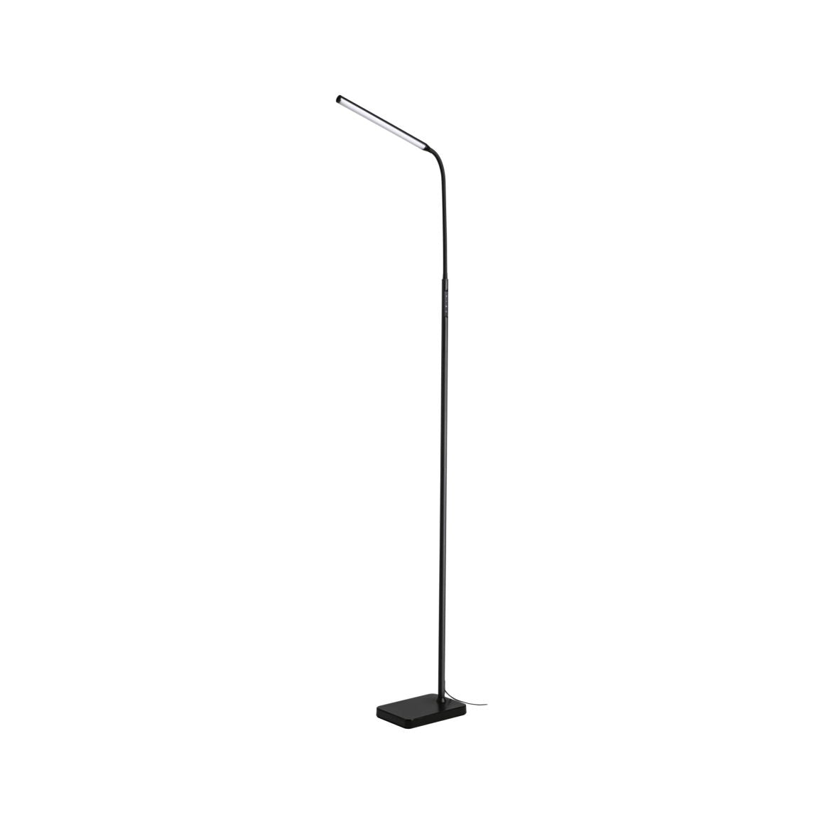LED Stehleuchte Ostrion White Switch 1400mm 865lm 9W Schwarz