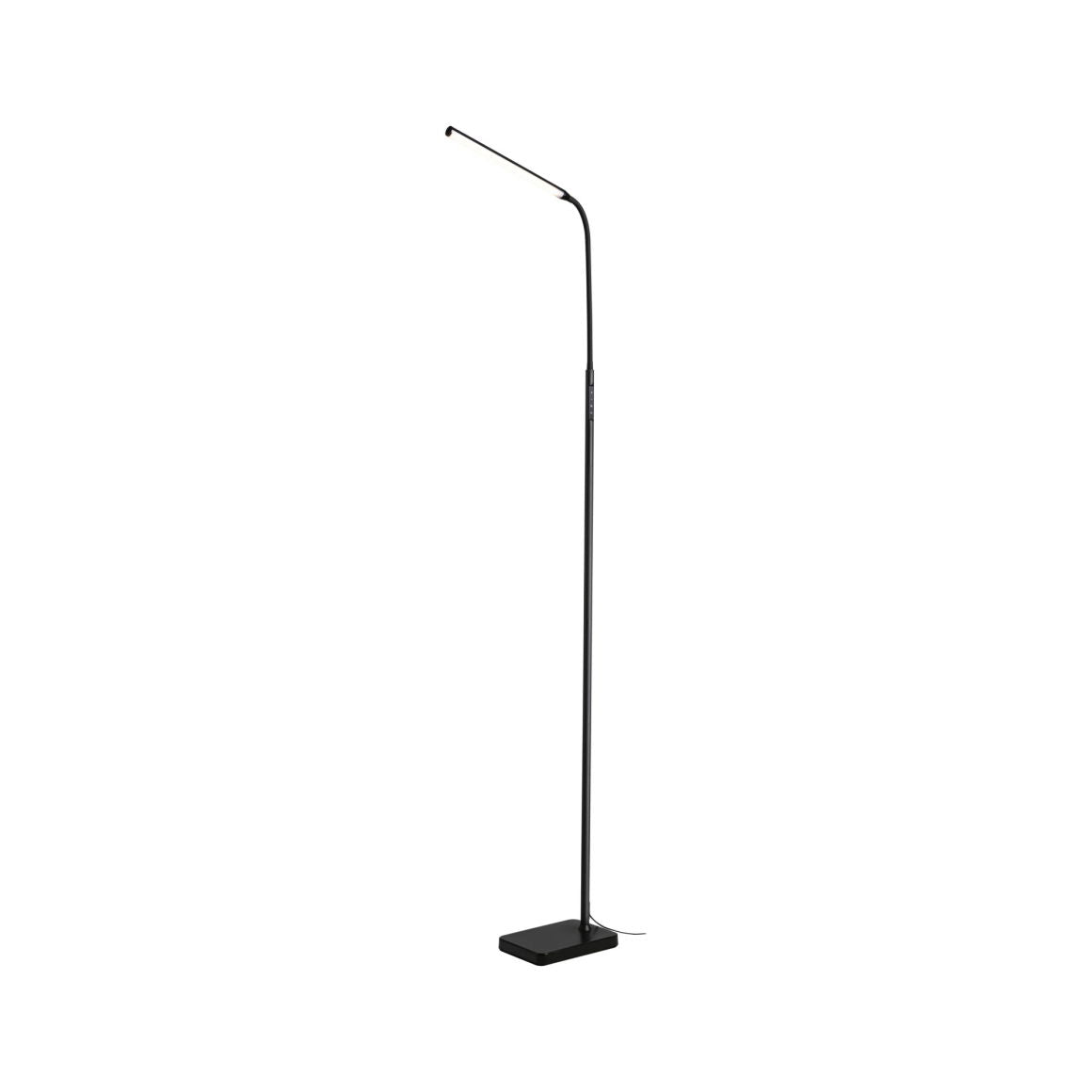 LED Stehleuchte Ostrion White Switch 1400mm 865lm 9W Schwarz