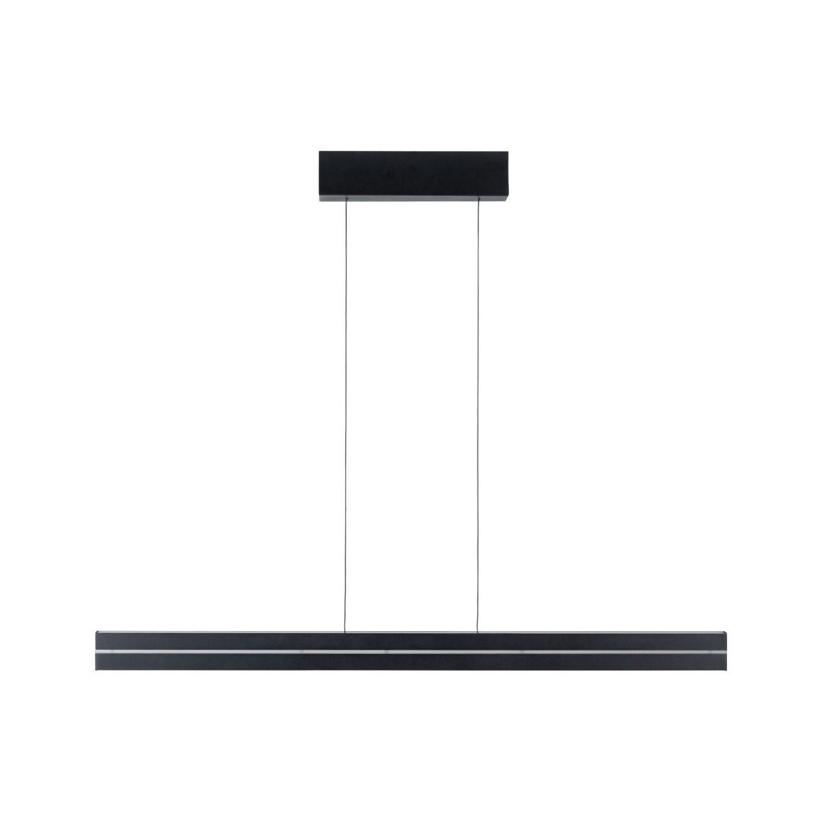 LED Pendelleuchte Raiko RGBW+ 2300lm / 370lm 19W / 6W Schwarz - Paulmann - lightnox.de