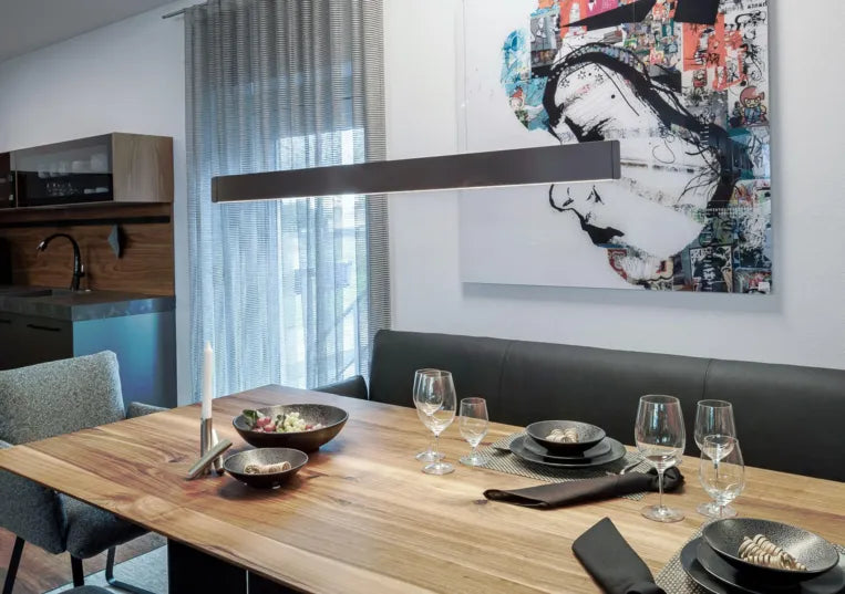 AFTER 8 SHORT Pendelleuchte - schwarz - 3000 Kelvin - DALI