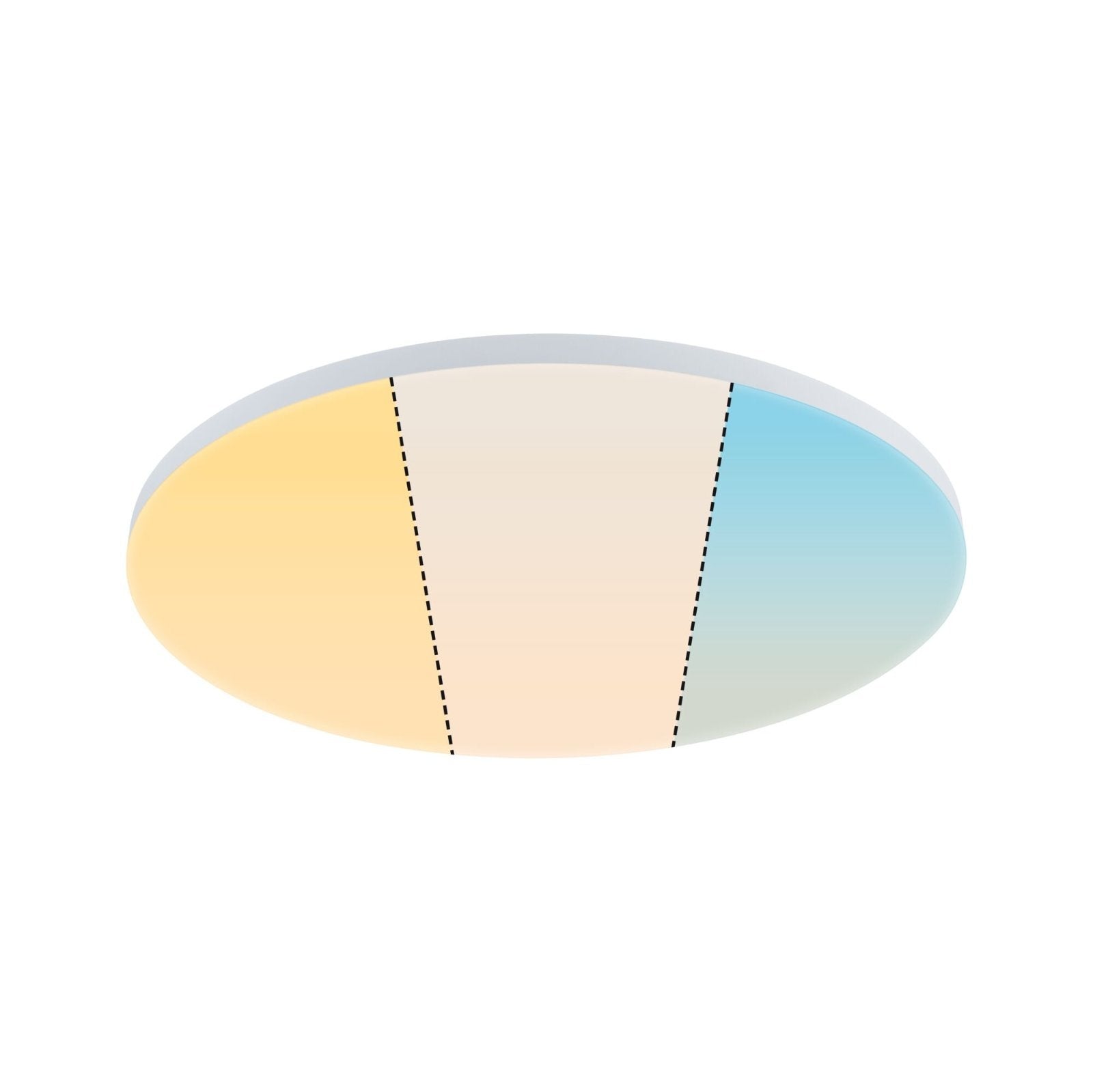 LED Panel Velora rund 600mm White Switch Weiß