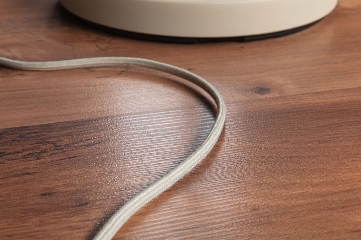 Stehleuchte Stellan II E27 max. 20W Creme Metall/Stoff