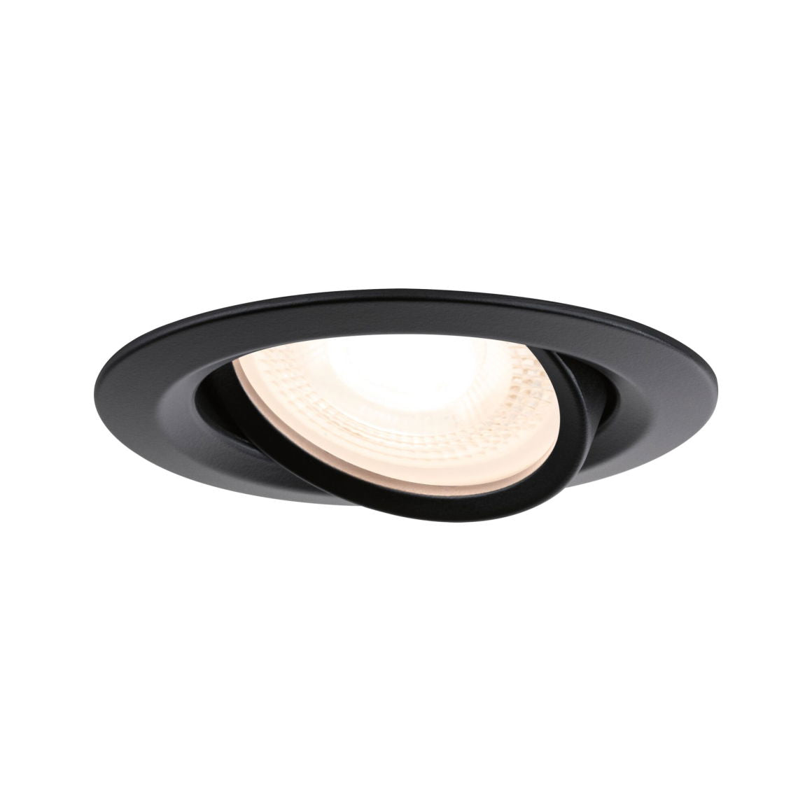 Spot encastrable Nova Plus orientable IP65 rond 93 mm 30° GU5,3 / GU10 max. 35 W 230/12 V dimmable Noir mat
