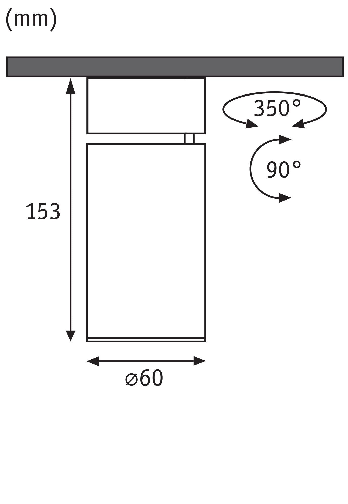 LED Deckenleuchte 3-Step-Dim Turnal