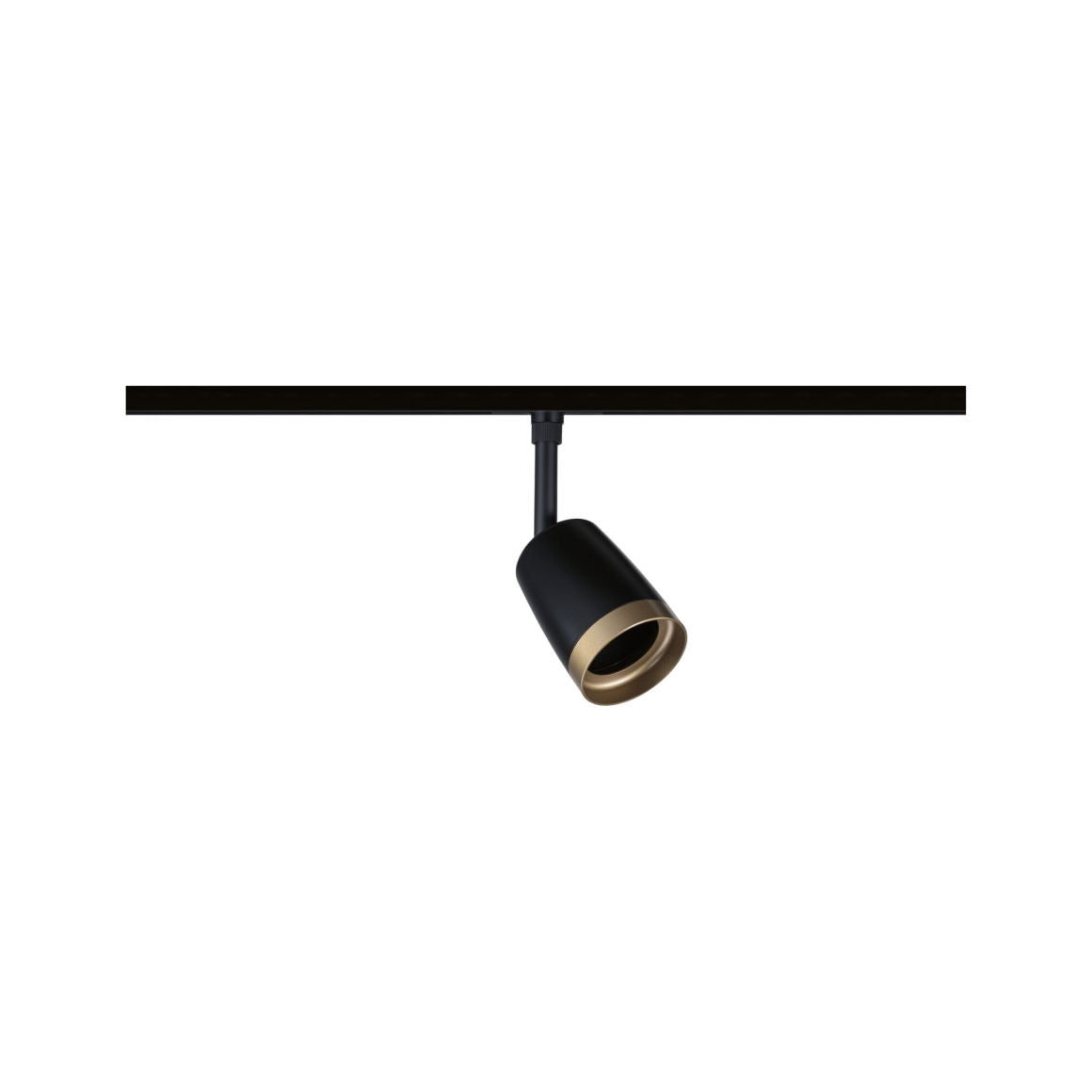 URailSchienenspot Cover Einzelspot GU10 max. 10W 230V Schwarz matt/Gold matt