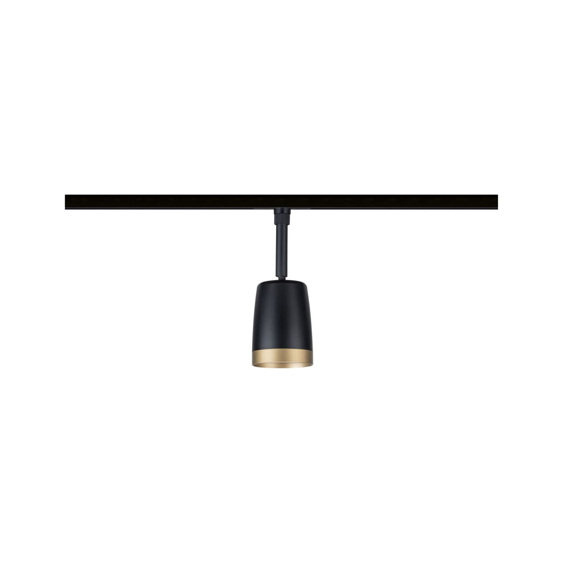 URailSchienenspot Cover Einzelspot GU10 max. 10W 230V Schwarz matt/Gold matt