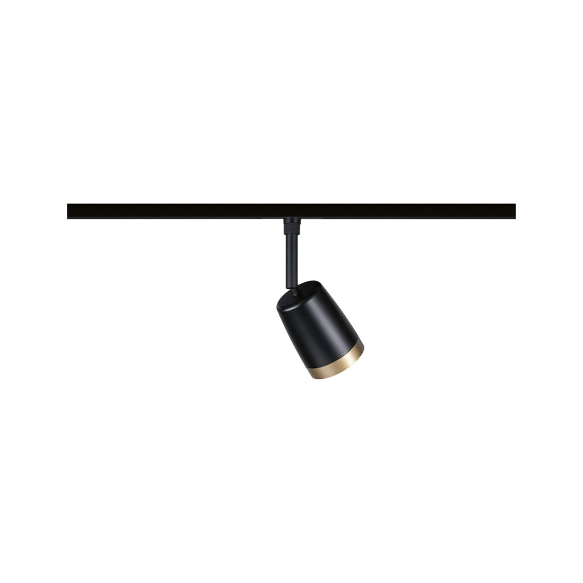 URailSchienenspot Cover Einzelspot GU10 max. 10W 230V Schwarz matt/Gold matt