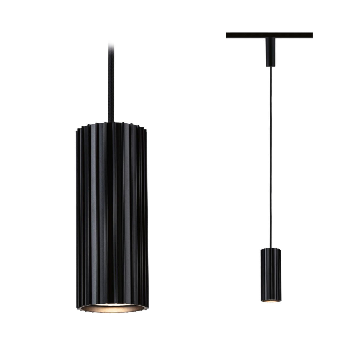 URail suspension Lirena GU10 max. 10W 230V Noir mat