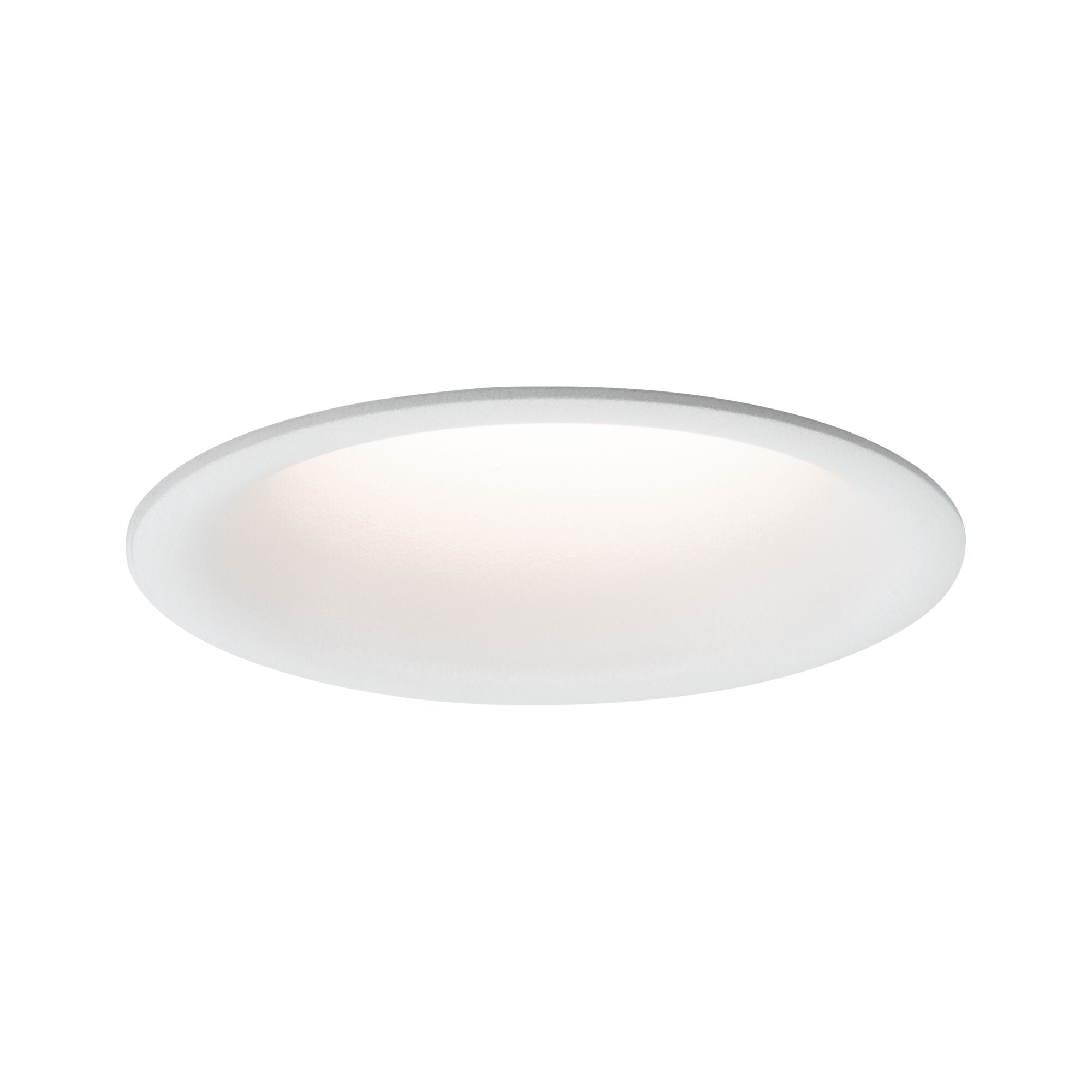 EBL Set Cymbal Coin rigid dim glare-free LED 3x6.8W/530lm 230V 2700K matt white