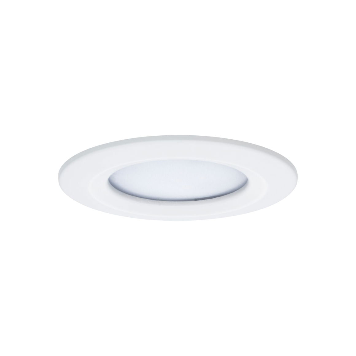 EBL Set Nova Coin rund starr LED 3x6,5W2700K 230V Weiß matt/Alu Einbaustrahler