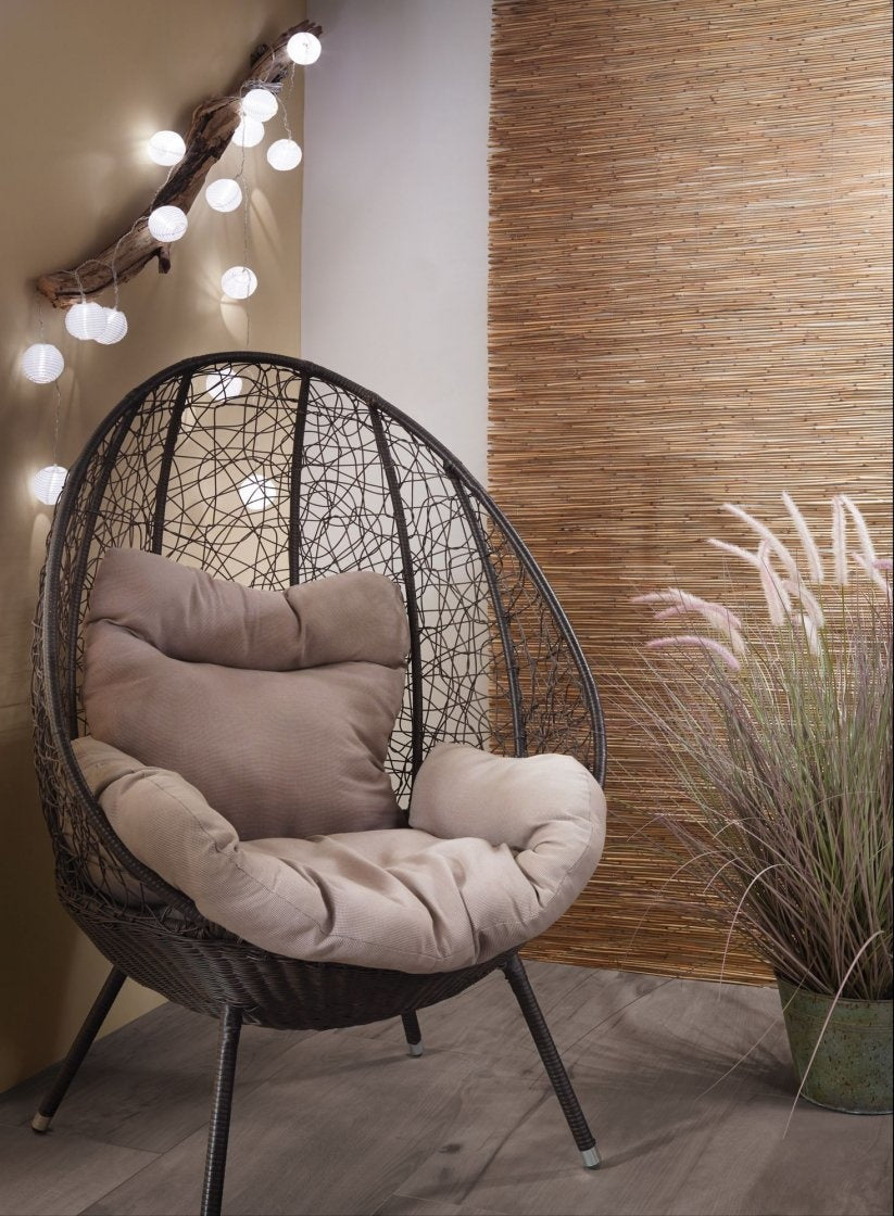 Lichterkette Lampion IP44 3,6m 3000K Weiß