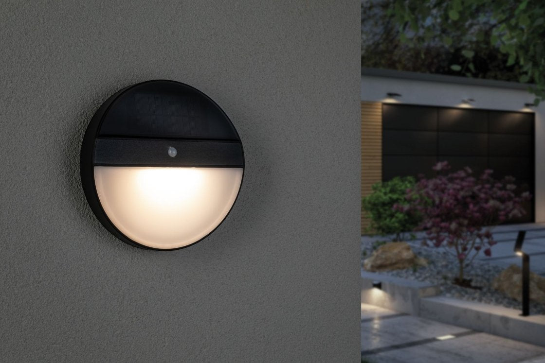 Solar LED Außenwandleuchte Elios