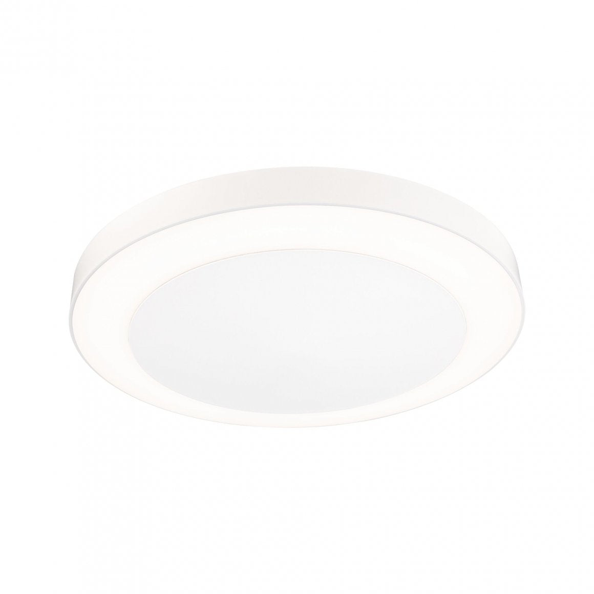 LED Deckenleuchte Circula Dämmerungssensor insektenfreundlich IP44 rund 320mm Tunable Warm 14W 880lm 230V Weiß Kunststoff