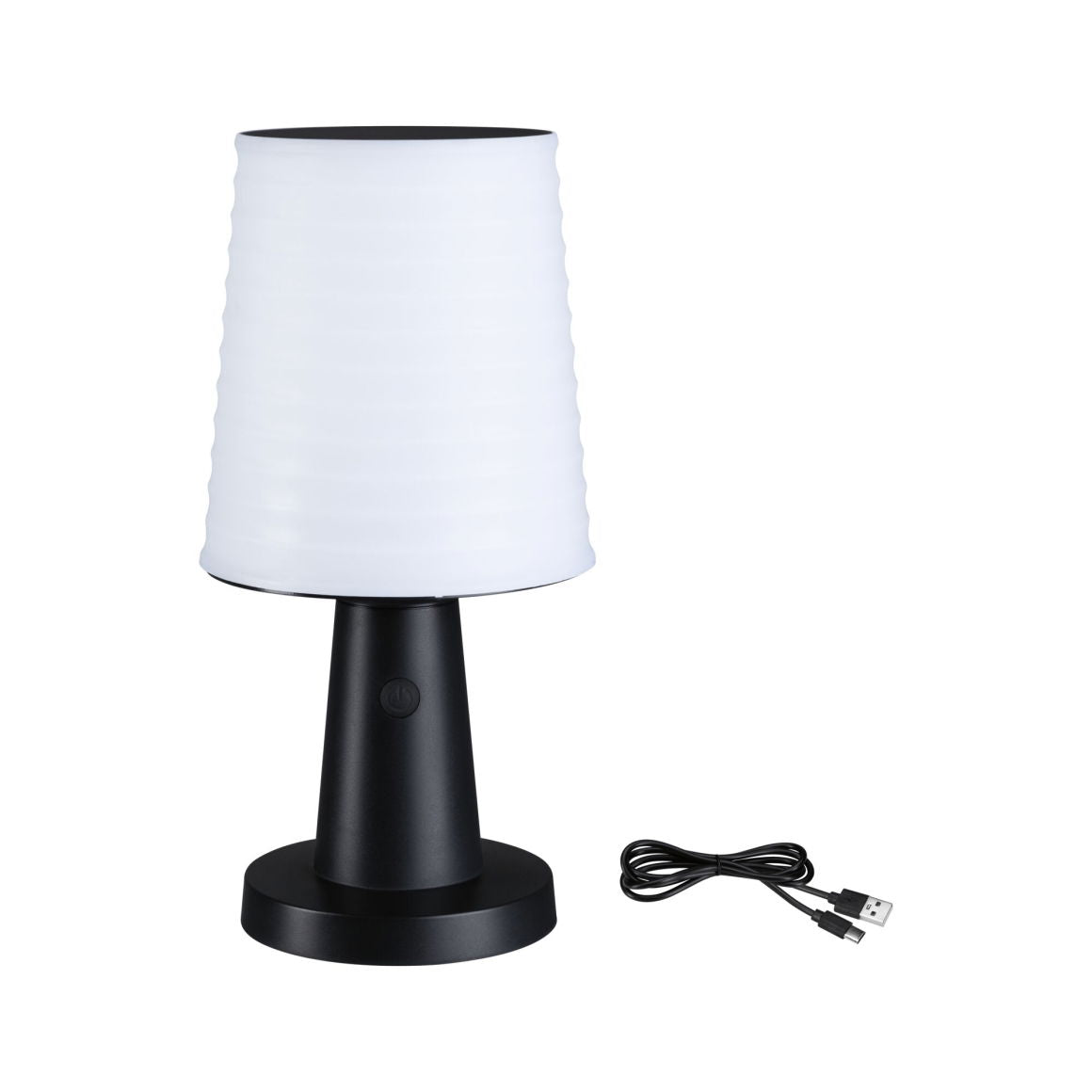 Solar LED Tischleuchte Ilanga IP44 2700K 125lm Anthrazit - Paulmann - lightnox.de