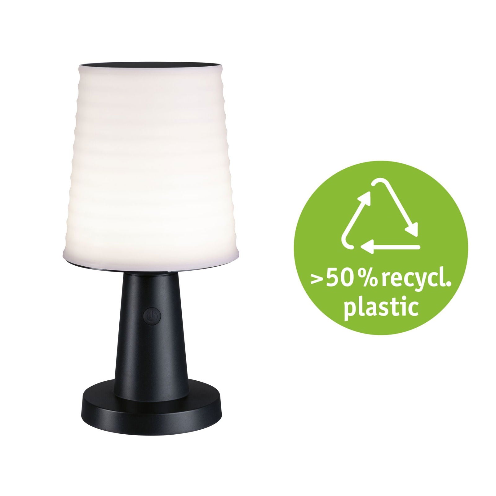 Solar LED Tischleuchte Ilanga IP44 2700K 125lm Anthrazit - Paulmann - lightnox.de
