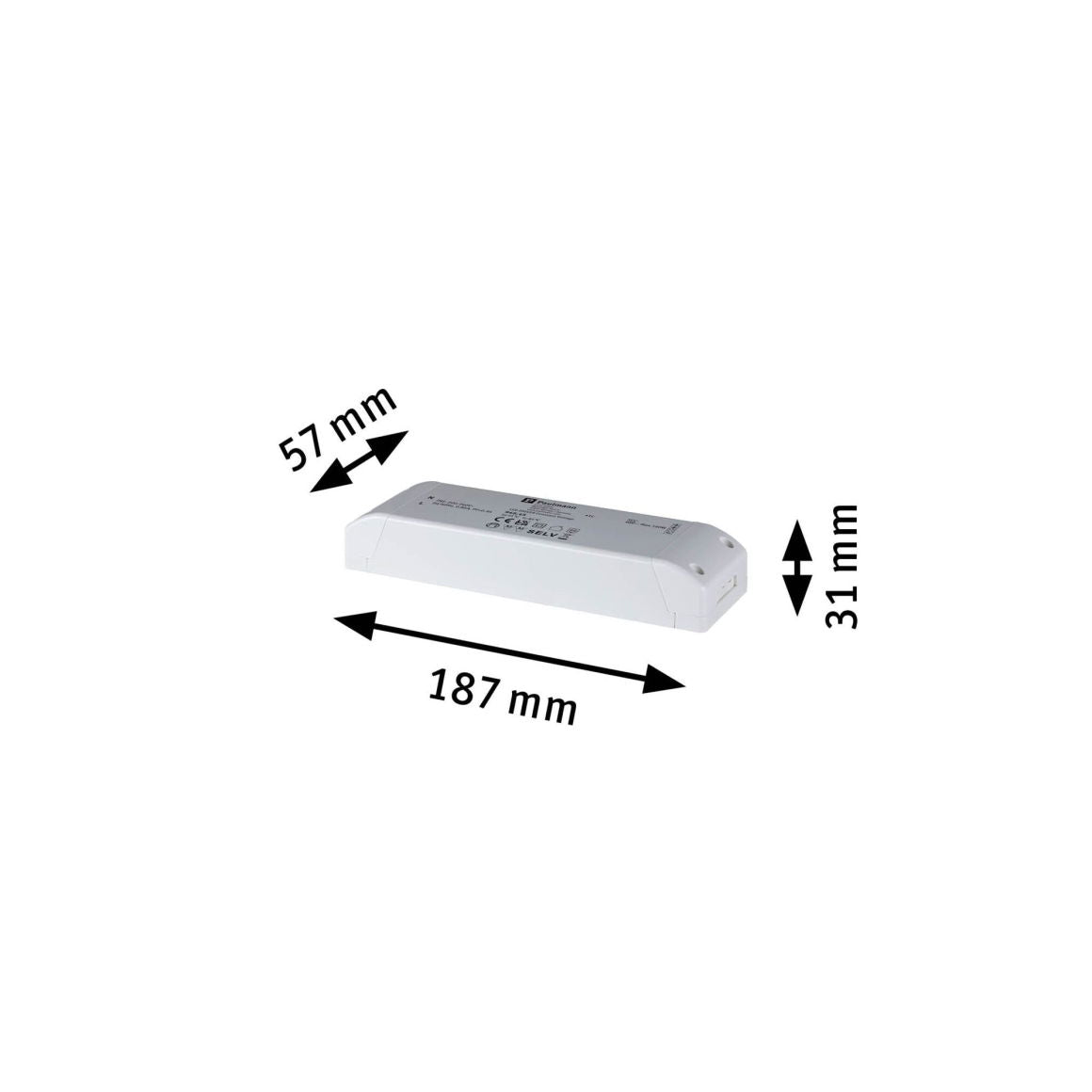 ULine Zubehör Trafo 150VA Weiß 230/48V 33mm