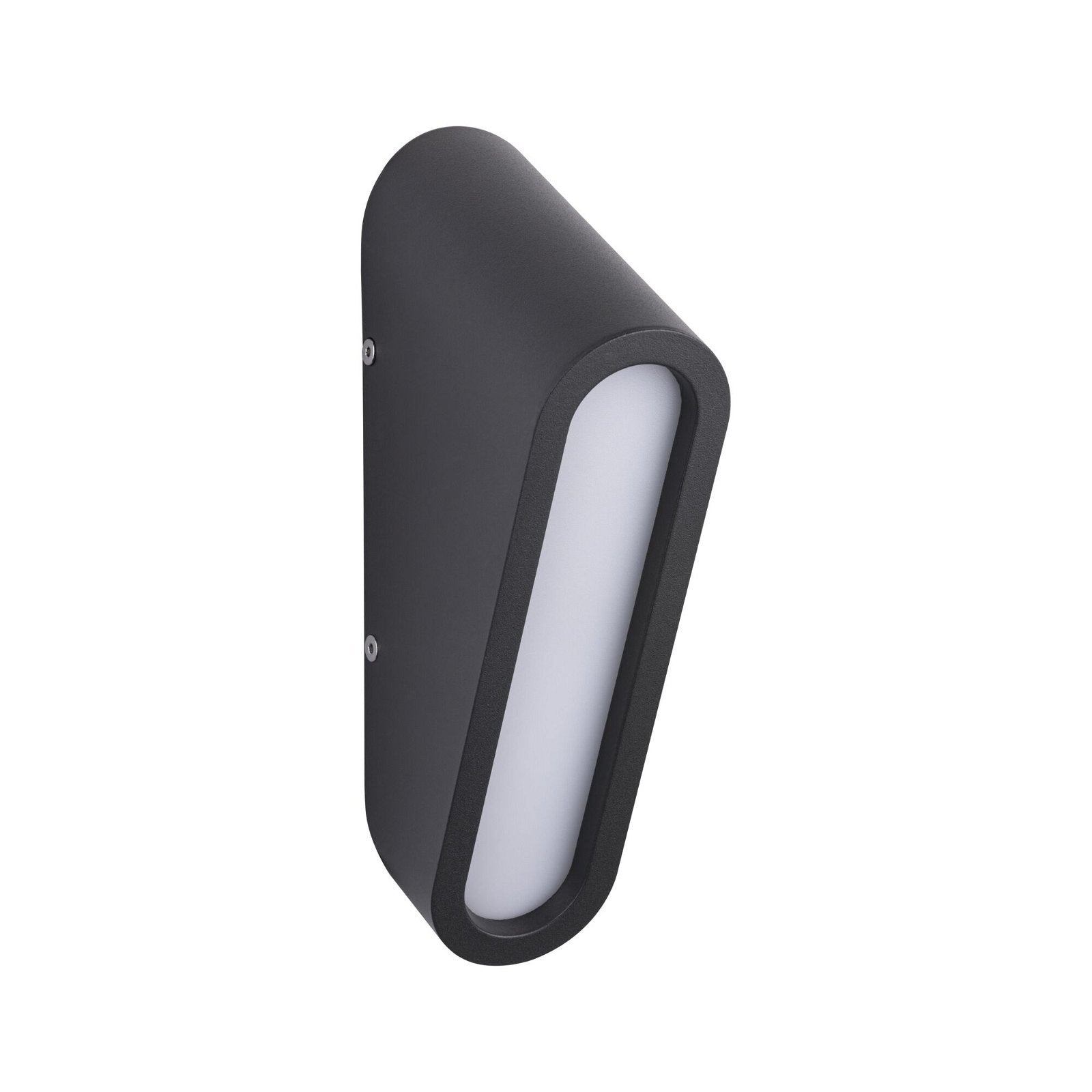 LED Außenwandleuchte Cliff IP44 64x116mm 3000K 9,5W 300lm 230V Anthrazit Aluminium