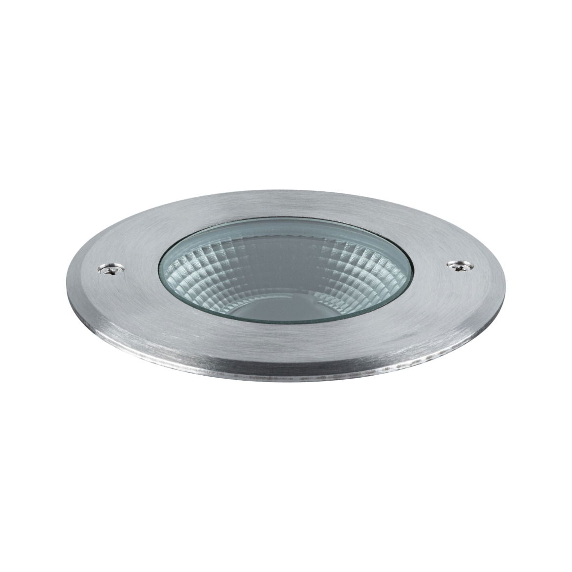 LED Bodeneinbauleuchte Vanea seewasserresistent IP67 rund 100mm 3000K 3,5W 160lm 230V Alu Aluminium