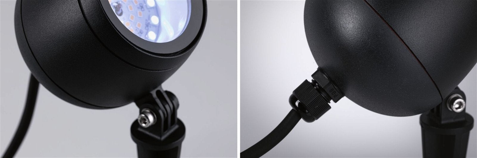 Plug & Shine LED Gartenstrahler Kikolo IP65 RGBW+ 6,2W Anthrazit
