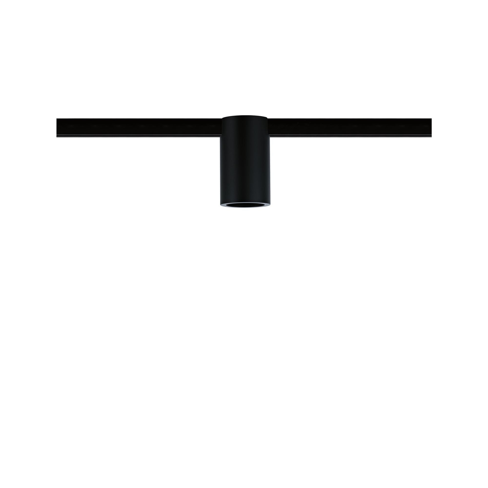 URail Spot Ceiling Socket Schwarz max. 1x20W E27 dimmbar ohne Leuchtmittel