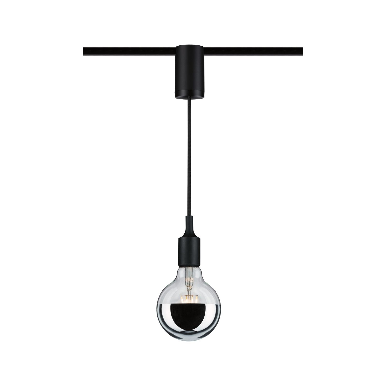 URail Pendeladapter Universal max. 100W 230V Schwarz matt