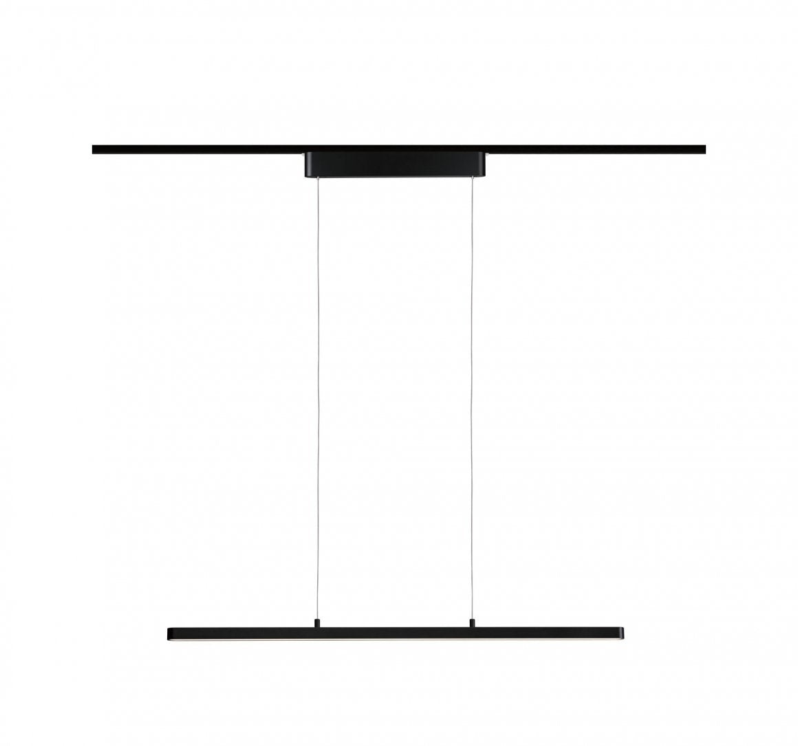 URail LED Pendel Lento 3x1800lm 3x13,5W Tunable White dimmbar 230V Schwarz matt