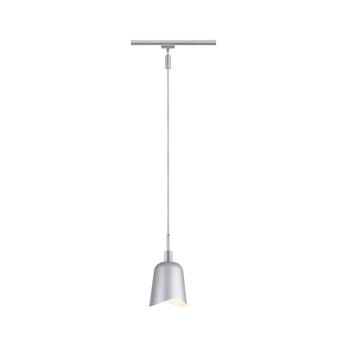 URail Schirm DecoSystems Alvaro 144mm Chrom matt/Weiß