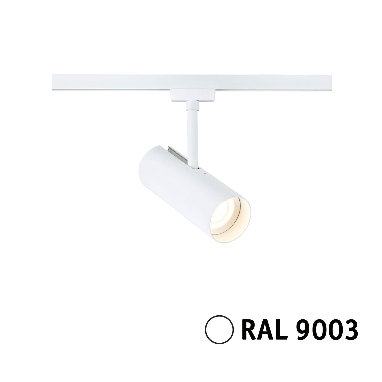 URail Schienenspot Theron 1020lm 11W 3000K/4000K dimmbar 230V Signalweiß