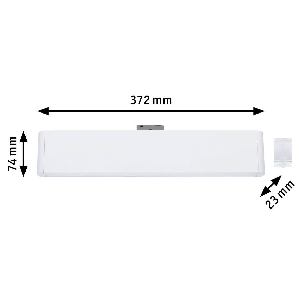 URail Lightbar3-Step-Dim Ceris 850lm 9,5W 3000K/4000K dimmbar 230V Signalweiß