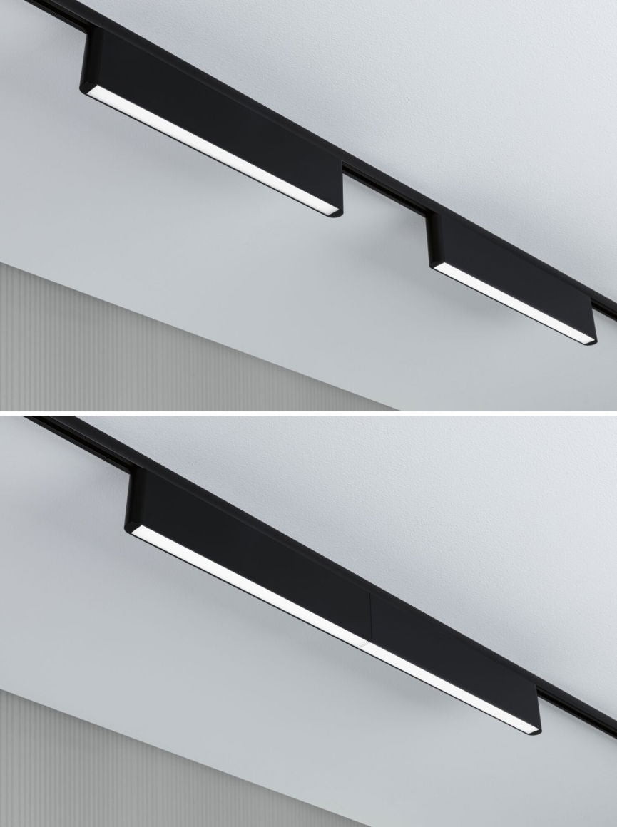 URail Lightbar3-Step-Dim Ceris 850lm 9,5W 3000K/4000K dimmbar 230V Schwarz matt