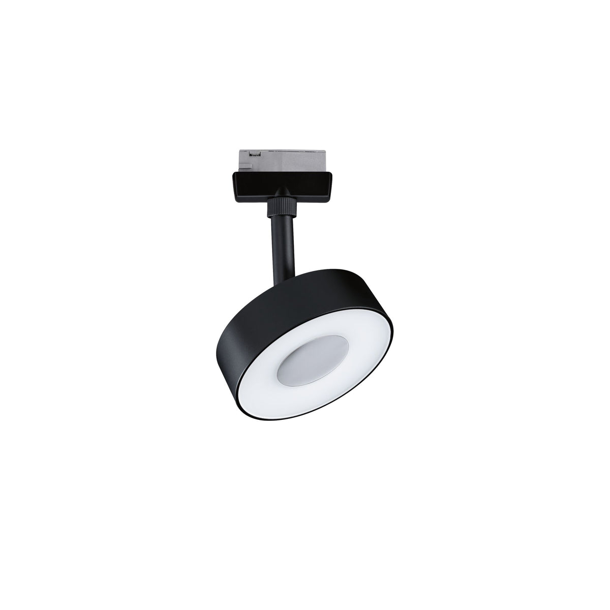 URail Schienenspot Circle 200lm 5W White Switch 230V Schwarz matt